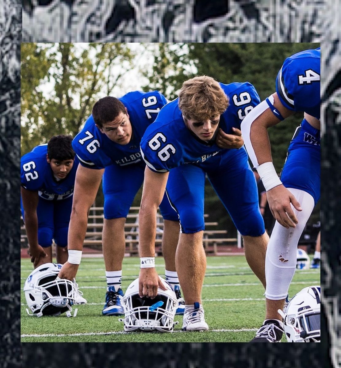 Fisher photo featuring the WKHS football team. 