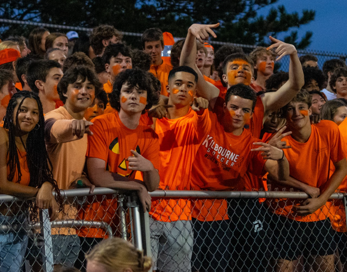 Kilbourne Students Participating In An Orange Out For A Football Game Against Canal Winchester