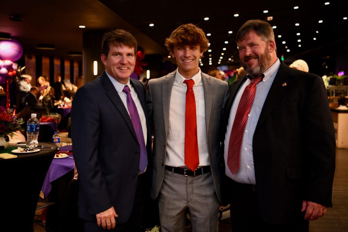 Canen with Coach Sprunger(left) and Coach Fagan(right) in Washington D.C