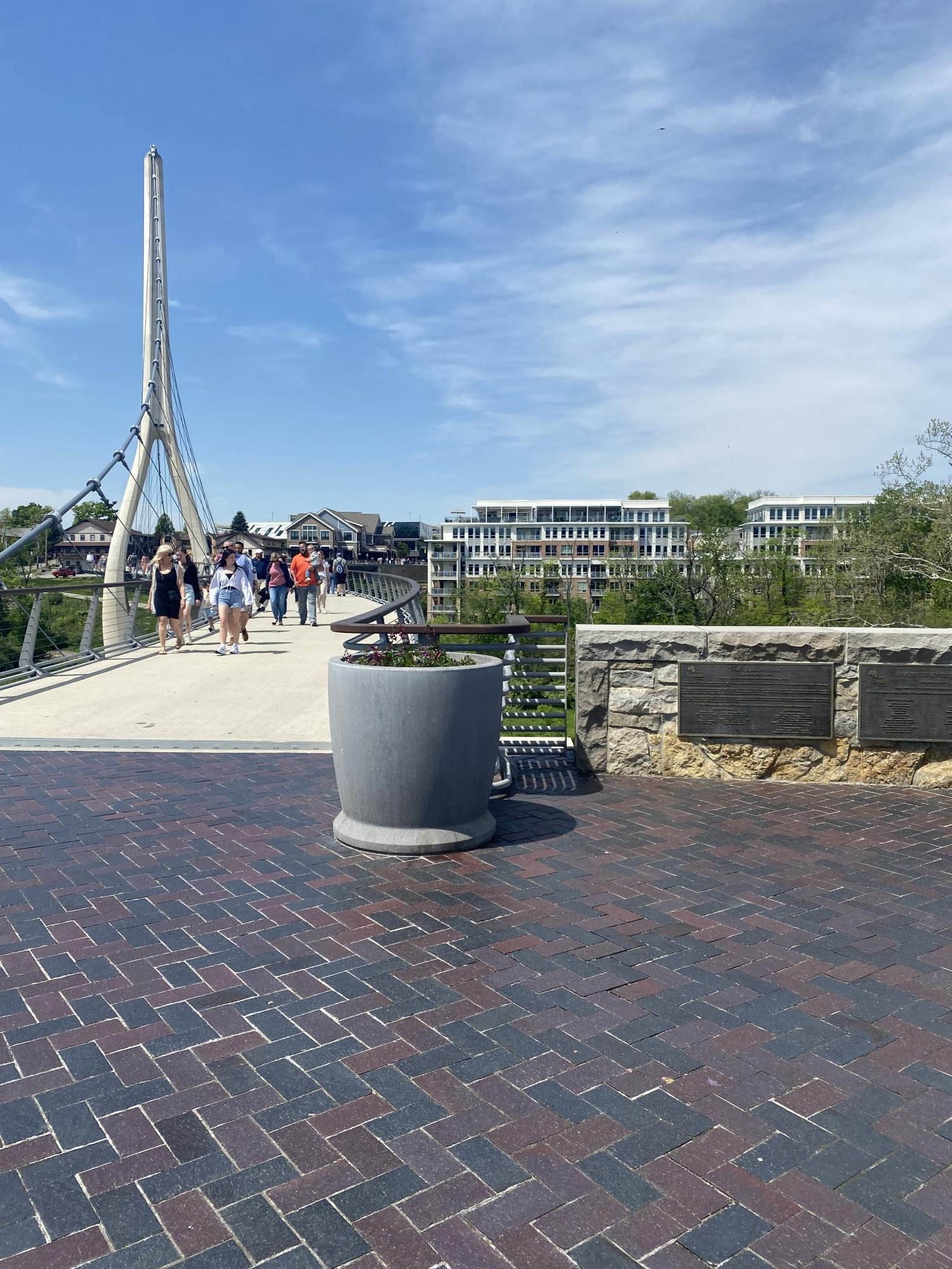 The Bridge overlooking Bridge Park