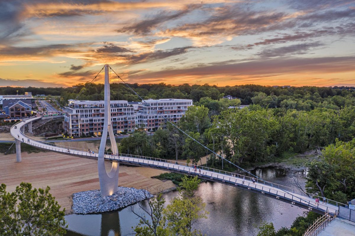The Dublin Link in Bridge Park via Visit Dublin, Ohio